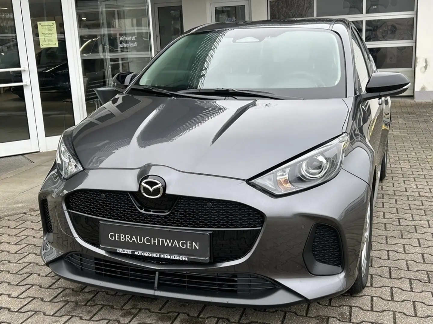 Mazda 2 HYB 2024 1.5L Hybrid 116 PS Exclusive +Winterräder Grau - 1