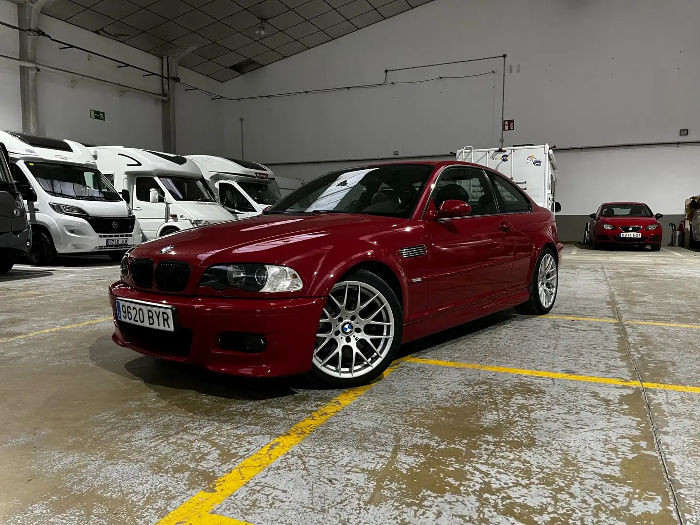 BMW M3 Piros - 1