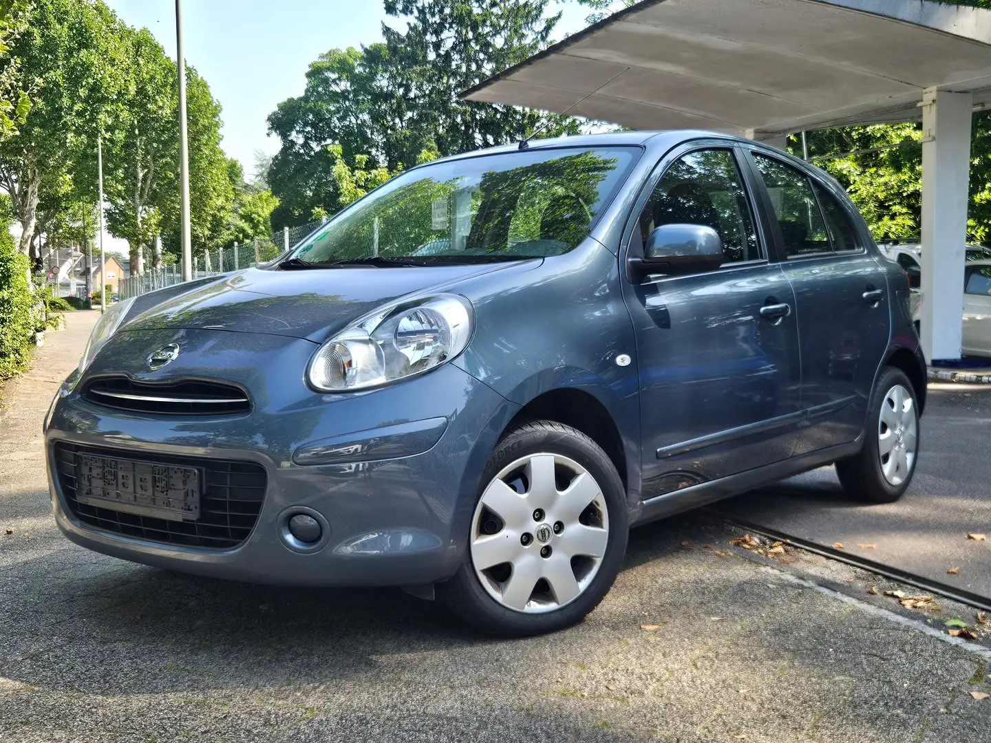 Nissan Micra Acenta Navi Bluetooth Klima Gris - 1