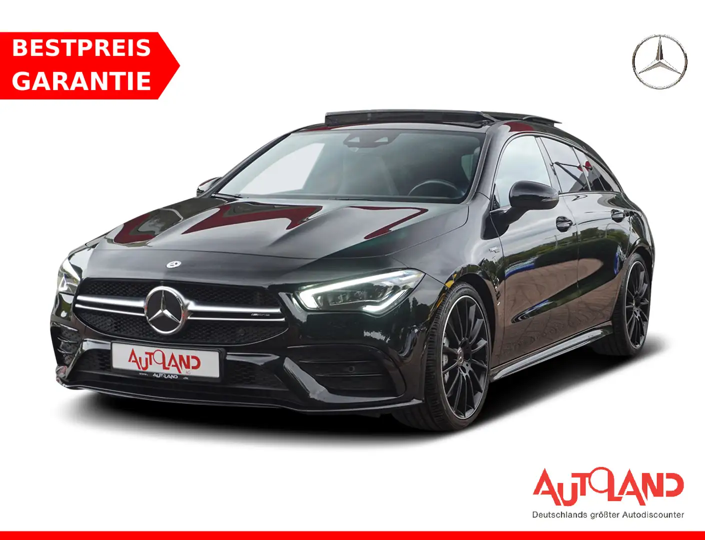 Mercedes-Benz CLA 35 AMG 4Matic LED Navi Totwinkel Kamera DAB Schwarz - 1