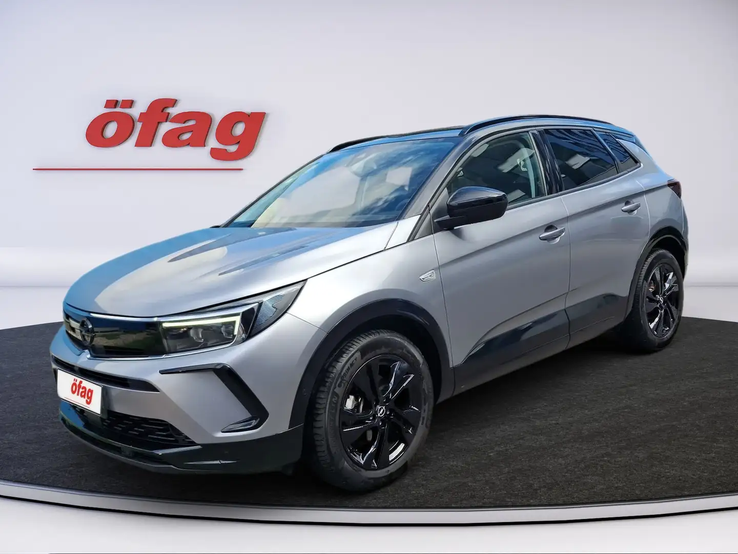 Opel Grandland X 1.2 Turbo GS Line LED+SHZ+2xKlima+LM Grau - 2
