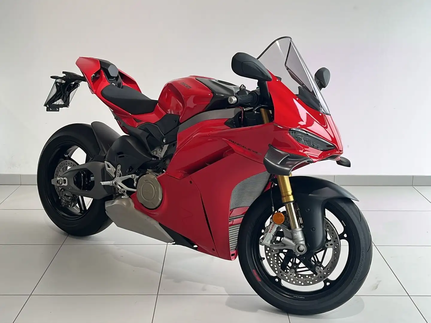 Ducati Panigale V4 S - Carbon Wings, Carbon Tankabdecku Rojo - 1