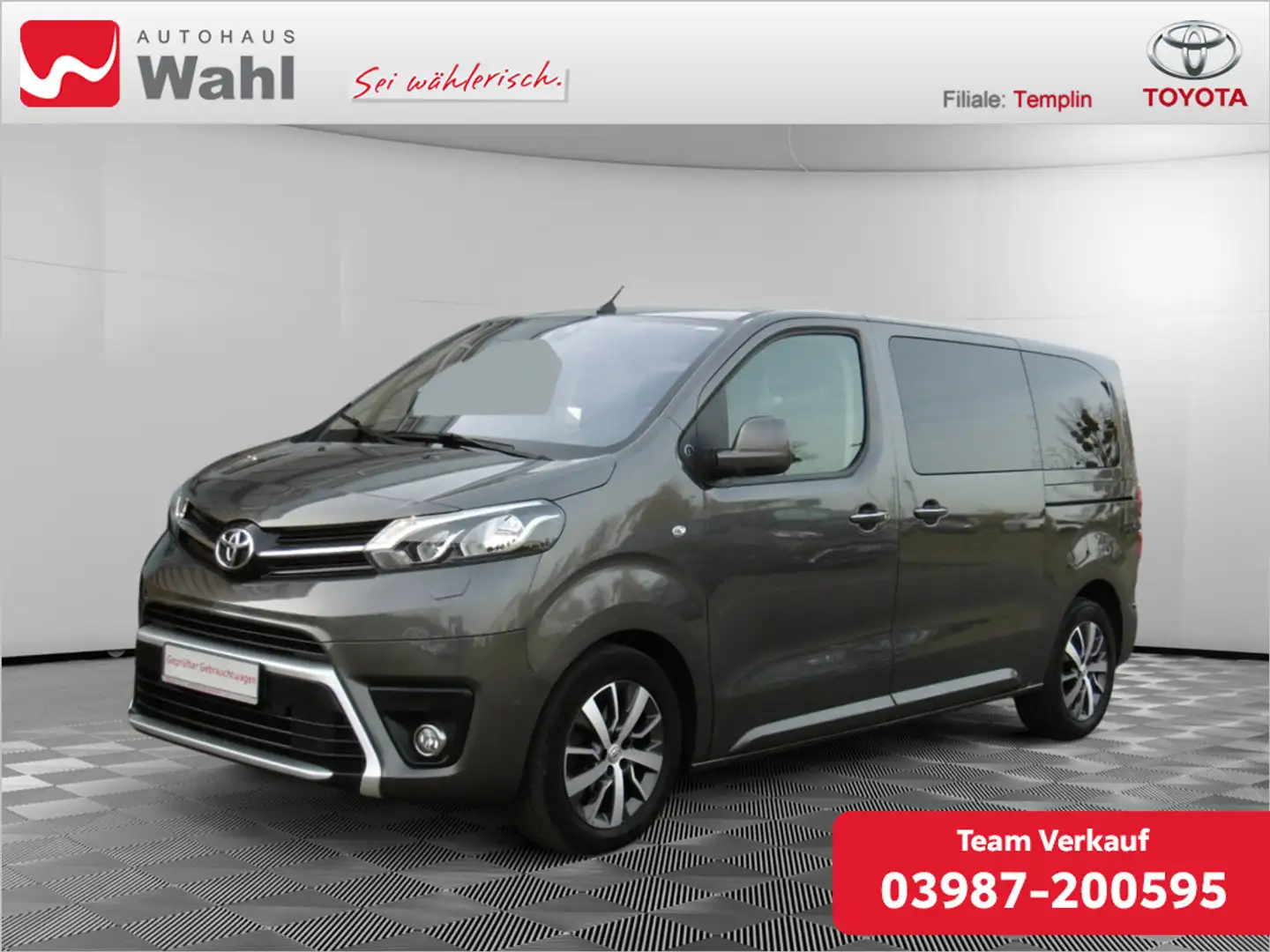 Toyota Proace Verso 2.0 L1 Team Deutschland Gris - 1