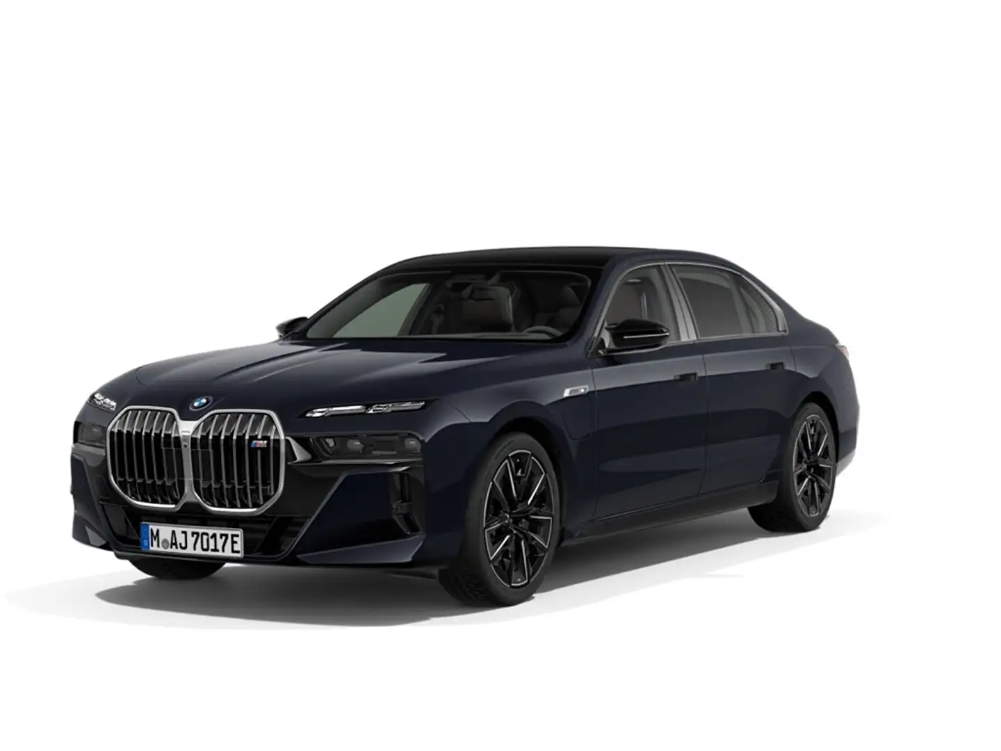 BMW 760 e xDrive Limousine Leder Park-Assist Pano B&W HUD Zwart - 1