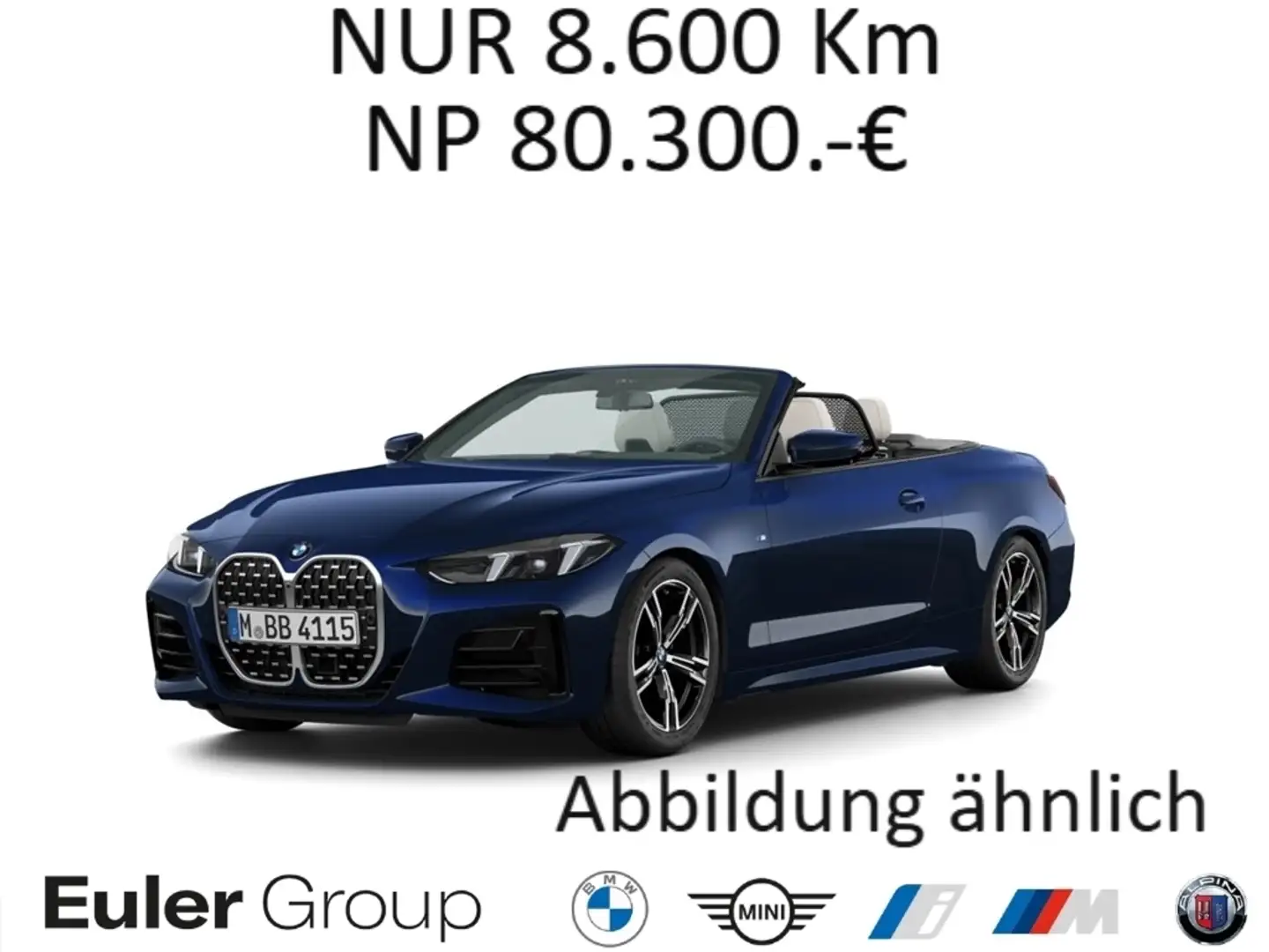 BMW 430 i xDrive M-Sport Sommer18'' 360° NackWär SportLenk Blau - 1