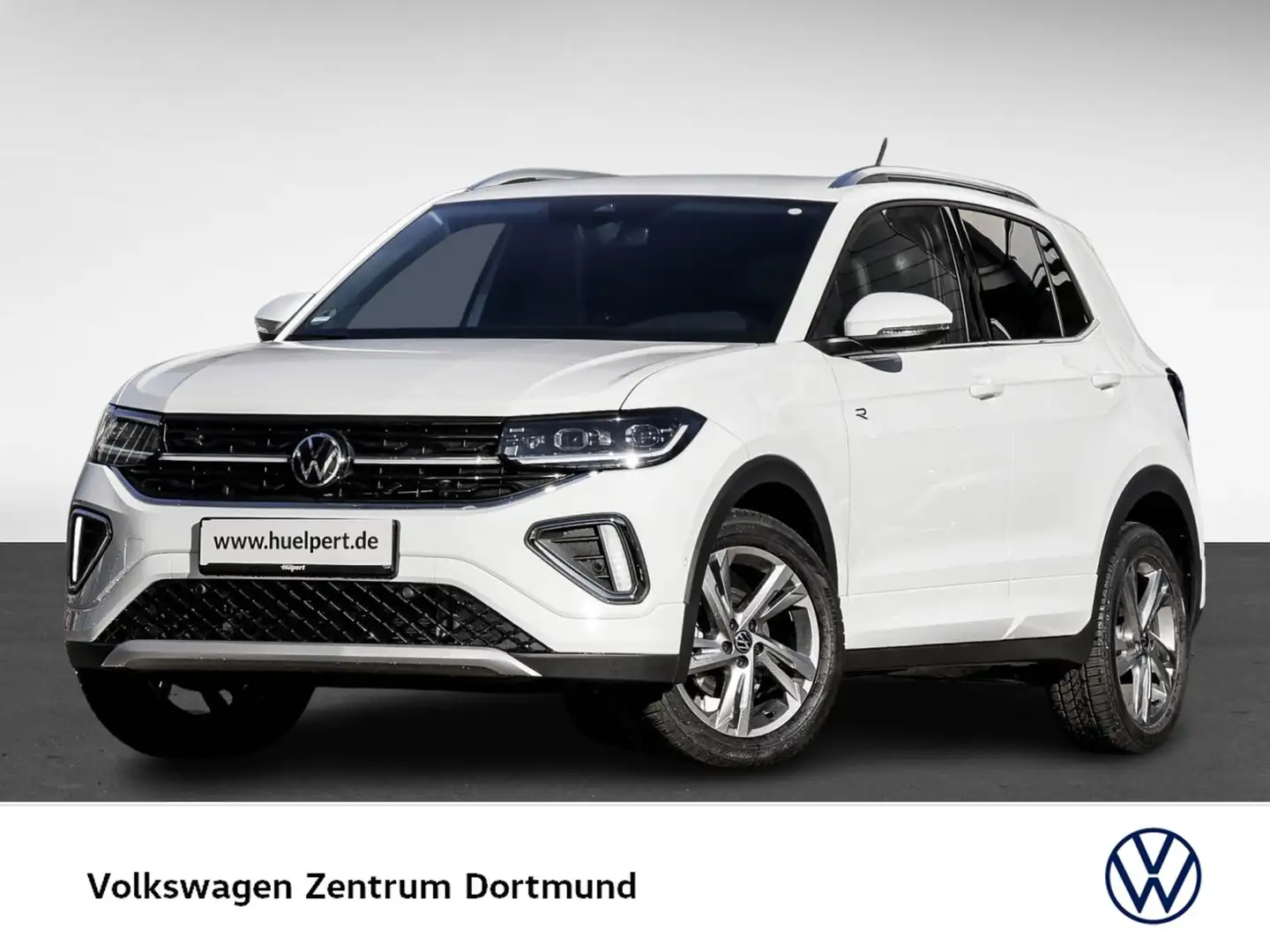 Volkswagen T-Cross 1.0 R-LINE DSG ALLWETTERREIFEN AHK CAM Weiß - 1