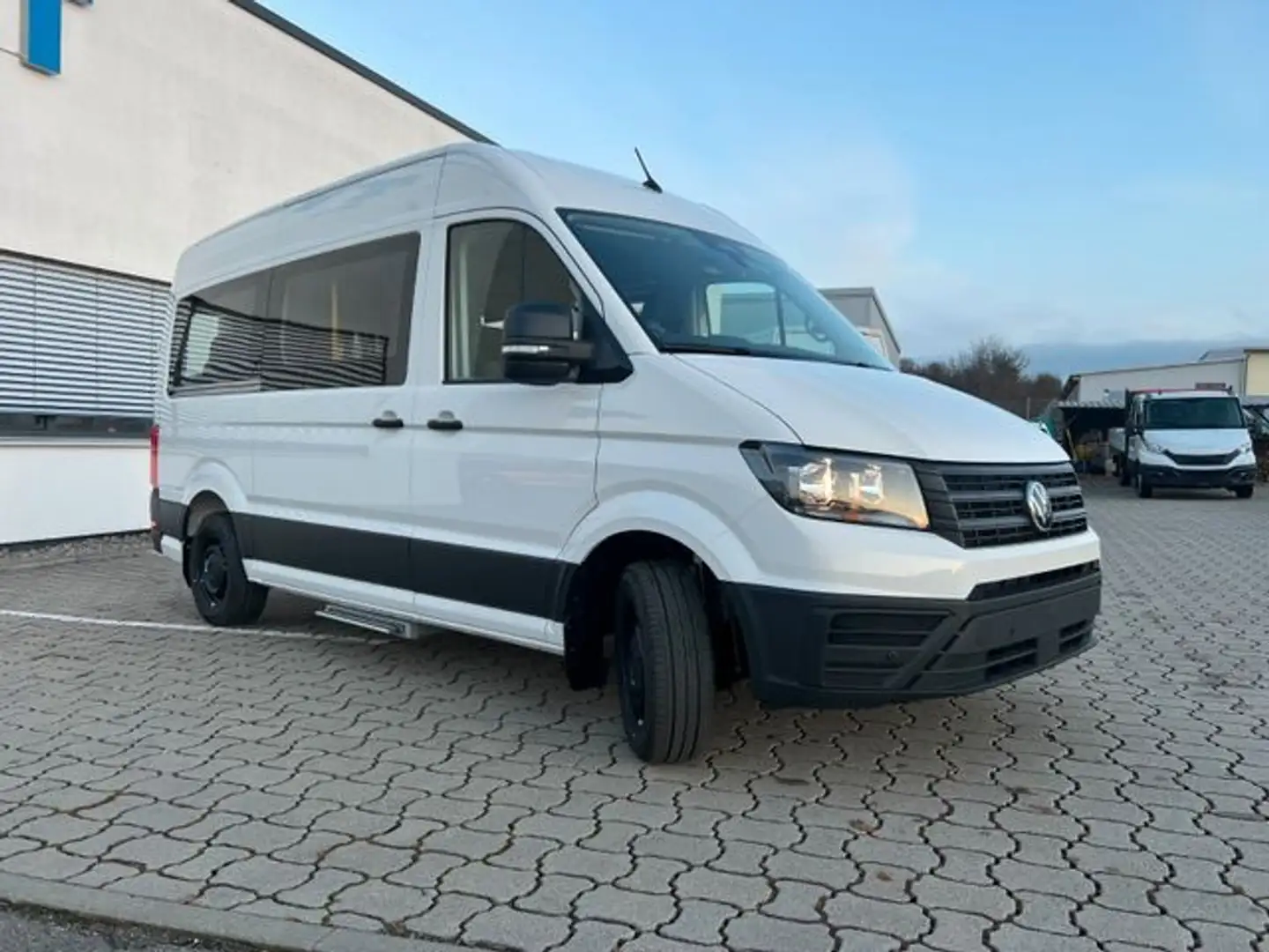 Volkswagen Crafter *L3H3*MOBILITY*ROLLSTUHLRAMPE*9-SITZER*SO Klima Bílá - 2