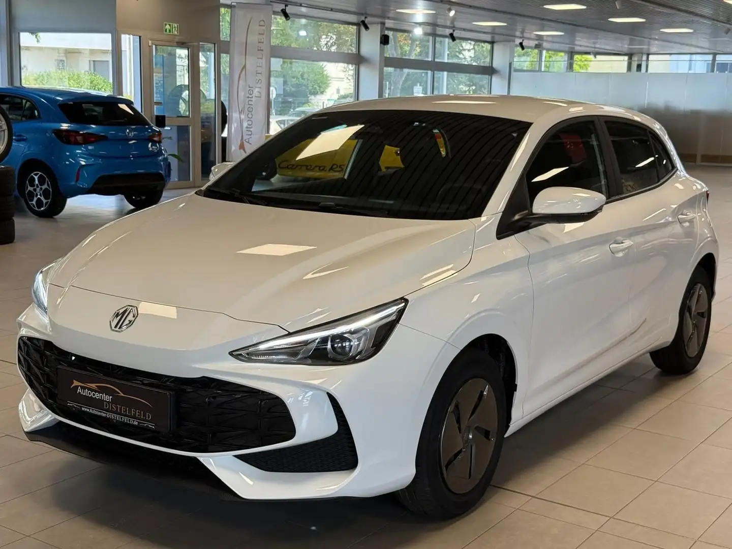 MG MG3 1.5 Hybrid+ ACC/LKA DAB Carplay 2J.Garantie Kamera Weiß - 1