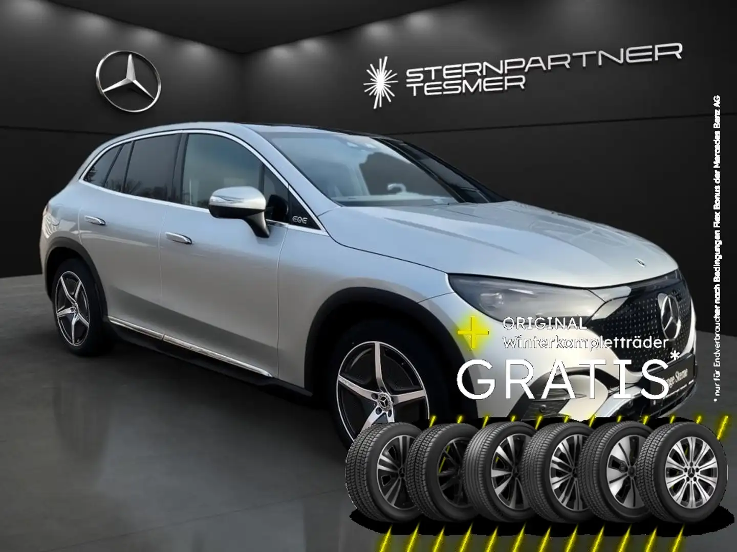Mercedes-Benz EQE SUV EQE 500 4M SUV AMG+DIG.LIGHT+PANO+BURM.+AHK+360° Plateado - 2