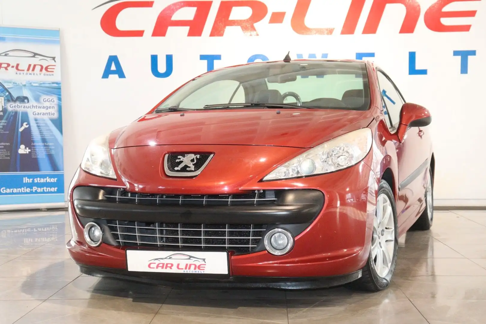 Peugeot 207 CC Cabrio-Coupe Platinum *Automatik*Leder* Rot - 1