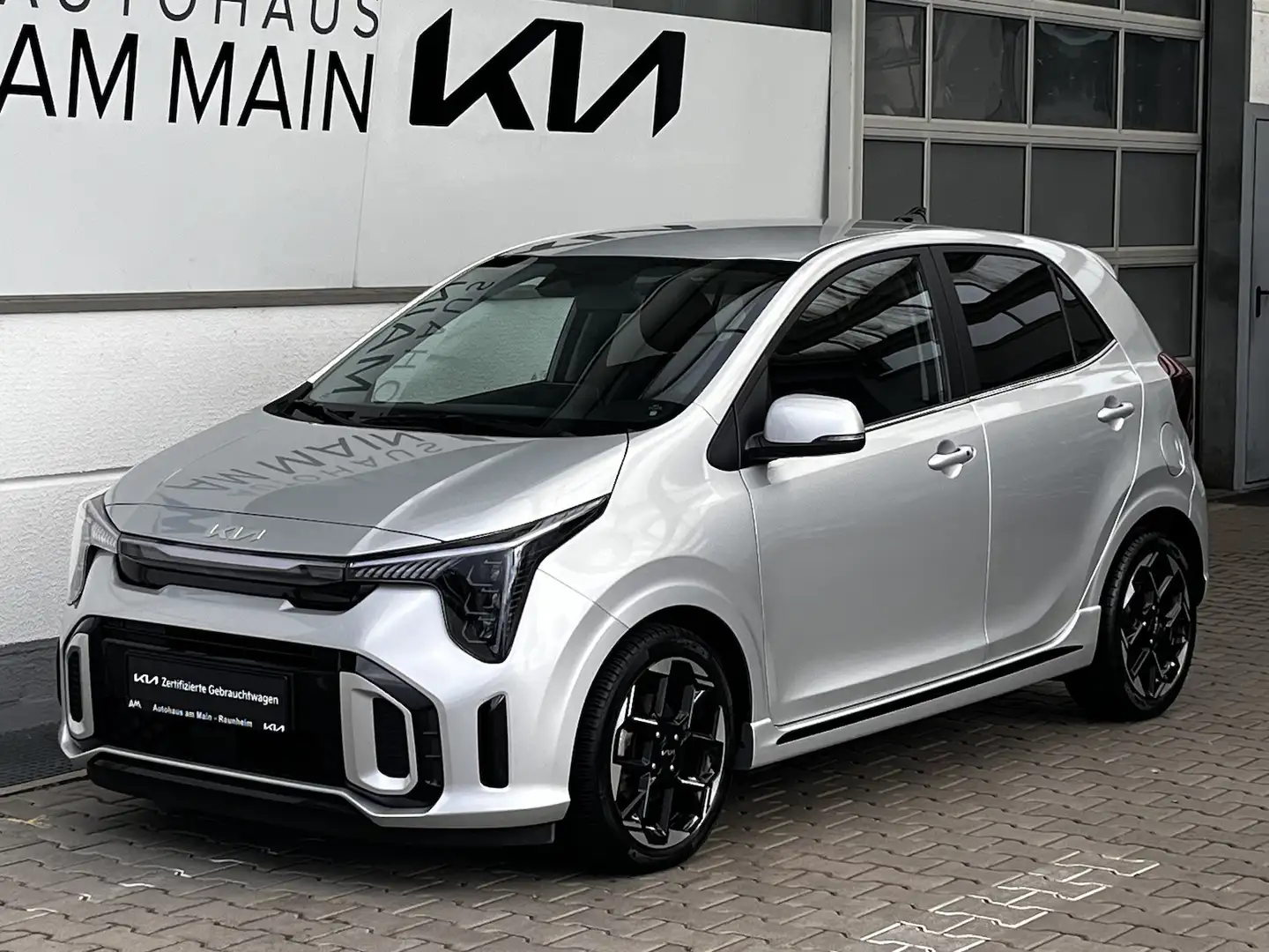 Kia Picanto 1.2 AMT GT-LINE | NAVI Silber - 2
