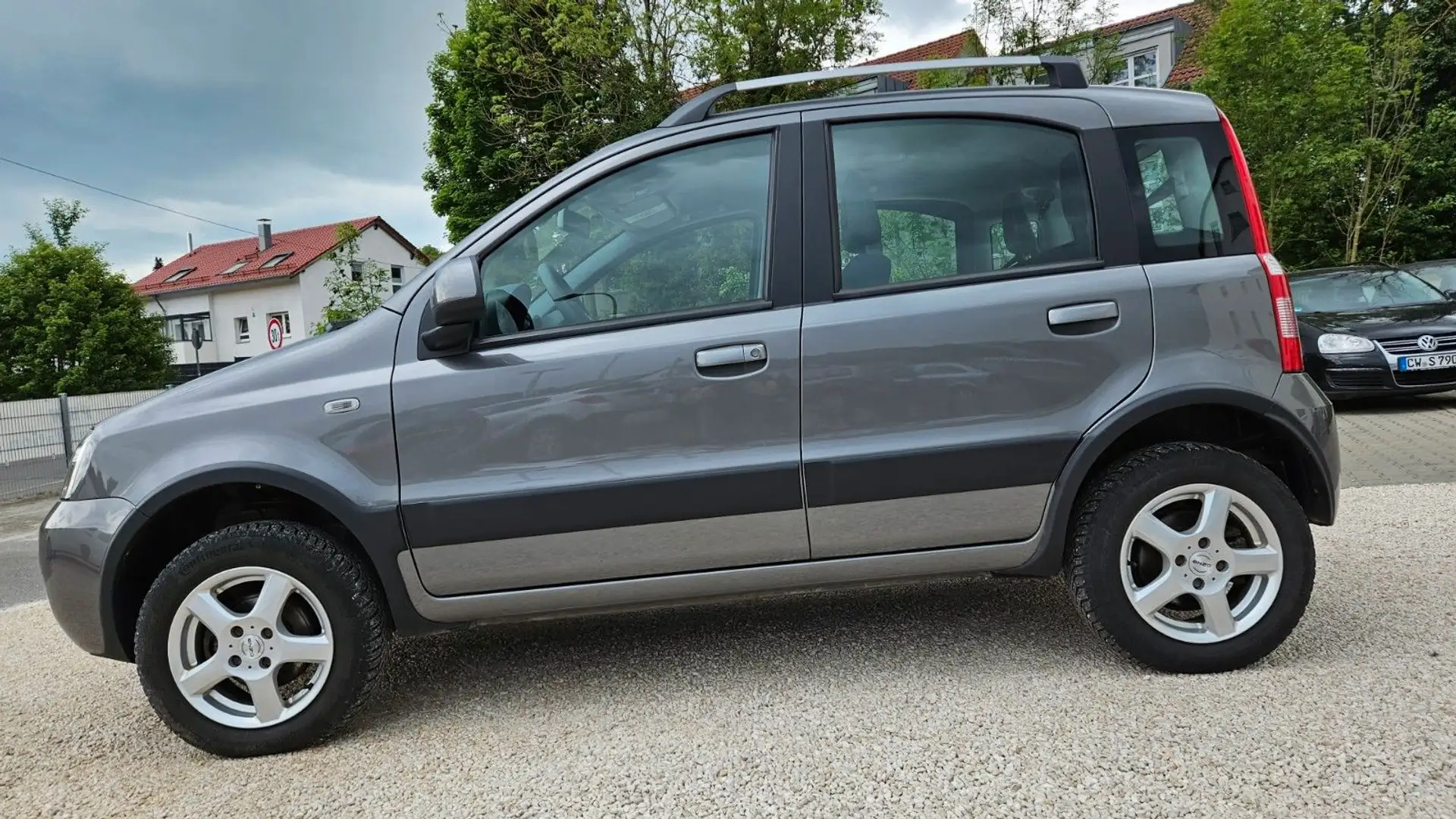 Fiat Panda 1.2+ TÜV+4X4+GARANTIE+KLIMA+50.000 KM Gris - 2