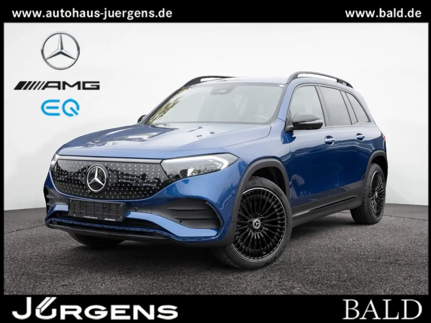 Mercedes-Benz EQB 300 4M AMG-Sport/LED/360/Distr/Night/20' Blau - 1