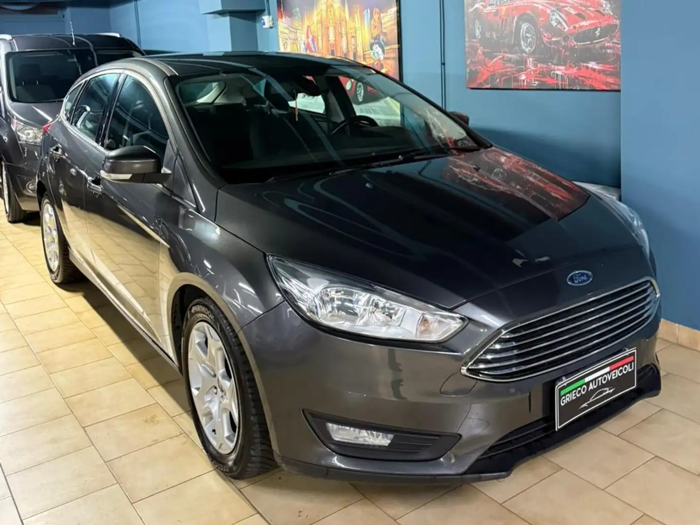 Ford Focus 101cv benzina Grigio - 2