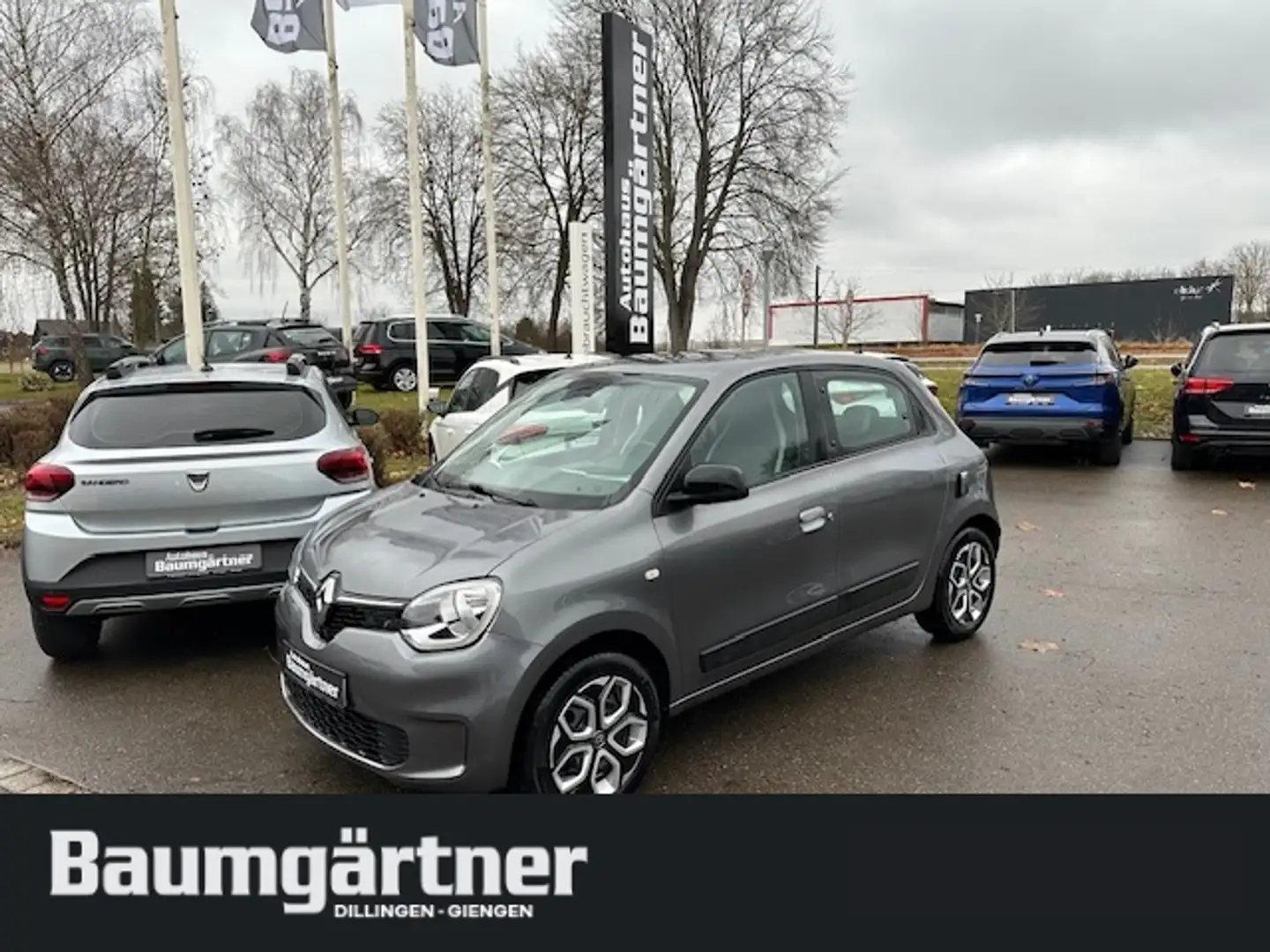 Renault Twingo Equilibre SCe 65 Klima/PDC/Easy-Link/Sitzh. Grey - 1