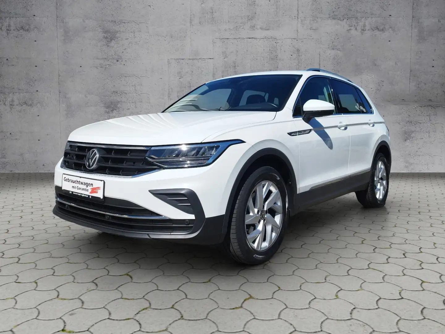 Volkswagen Tiguan Life 2.0TDI 4Motion DSG/Business/AHK/Navi/ACC KLI Weiß - 2