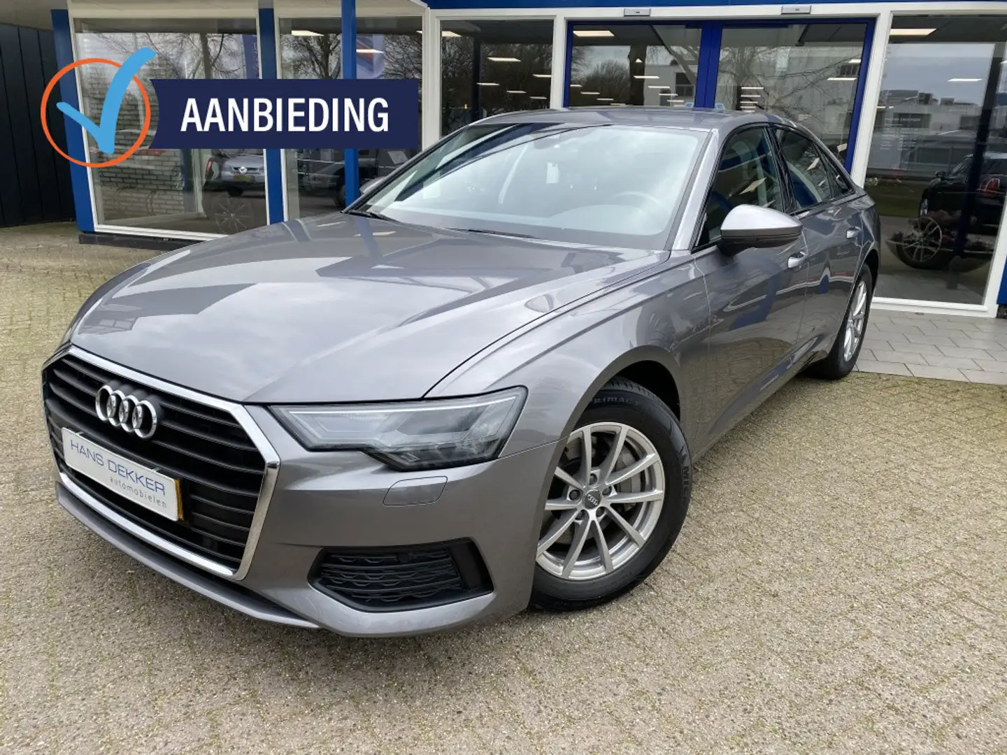 Audi A6 Limousine 45 TFSI automaat/navigatie/zeer nette au Šedá - 1