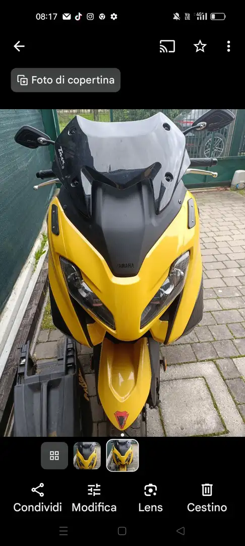Yamaha TMAX 560 20 aniversario Galben - 1