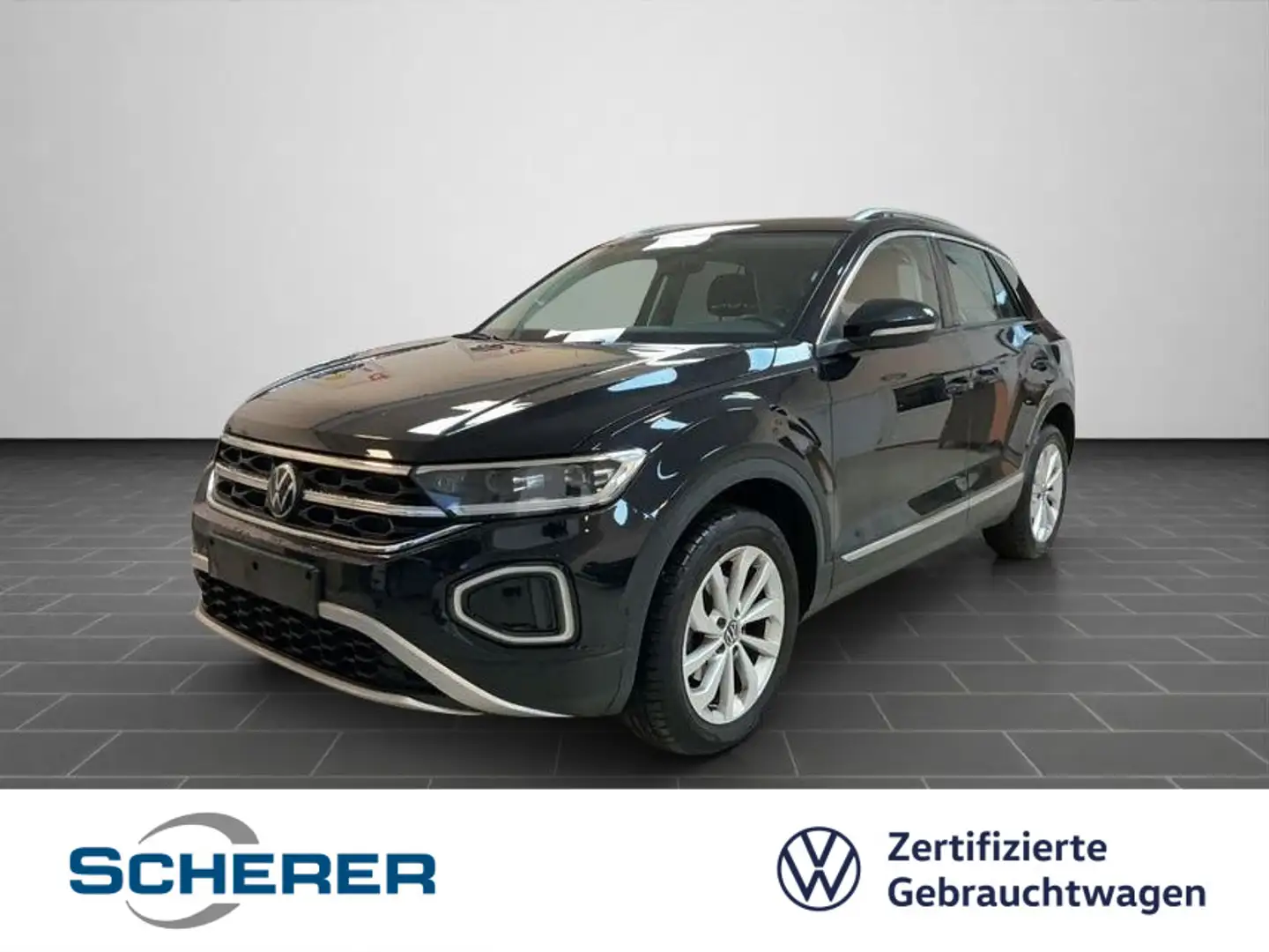 Volkswagen T-Roc STYLE 1.5 TSI DSG LED PLUS IQ.DRIVE REAR V Schwarz - 1