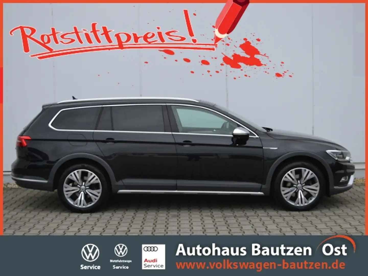 Volkswagen Passat Alltrack 2.0 TDI 190 PS 4Motion DSG AHK/PANORAMA/LED/18-ZO Schwarz - 1
