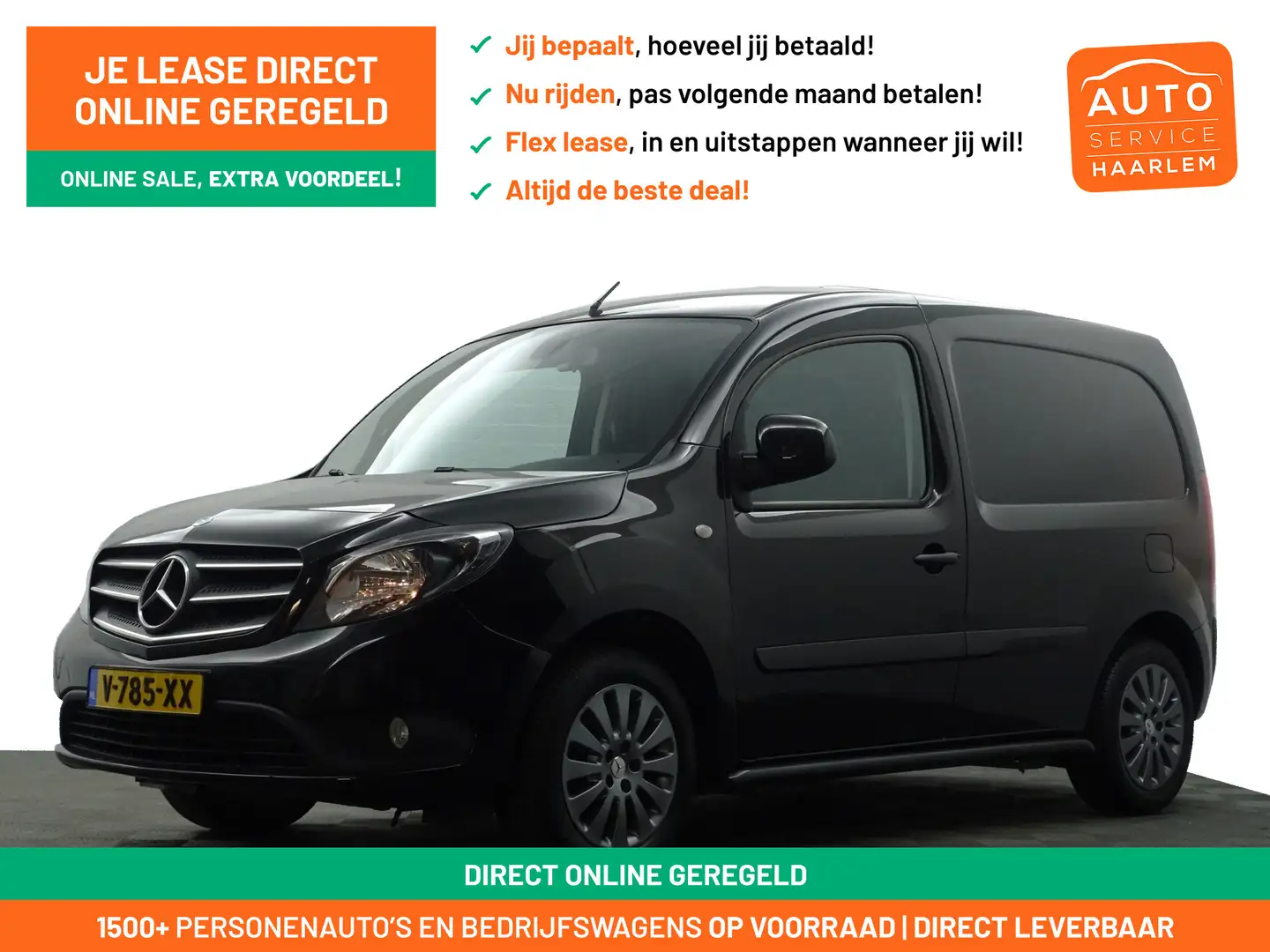 Mercedes-Benz Citan 109 CDI BlueEFFICIENCY Ambition- Navigatie, Sideba Noir - 1