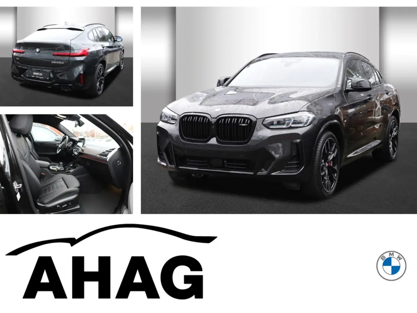 BMW X4 M40d AT Innovationsp. Sport Aut. Panorama AHK Gris - 1