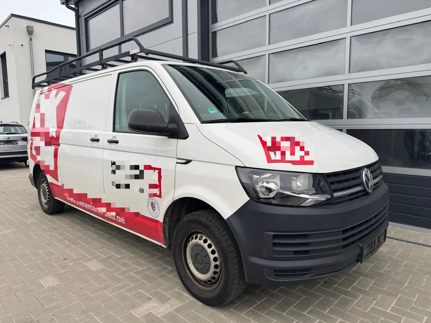 Volkswagen T6 Transporter 2,0TDI Kasten lang Klima Weiß - 1