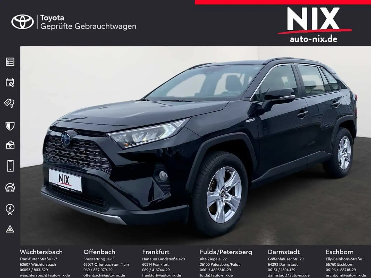 Toyota RAV 4 RAV4 2.5 Hybrid Business Edition 4x2 Negro - 1