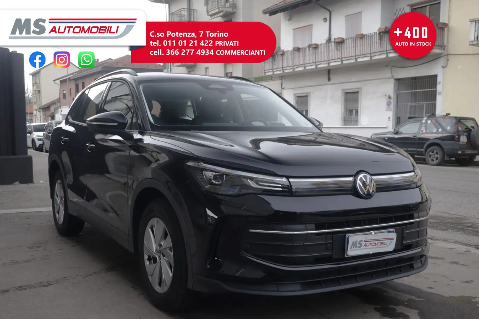 Volkswagen Tiguan Volkswagen Tiguan 2.0 TDI 150 CV DSG R-Line Plus Noir - 1