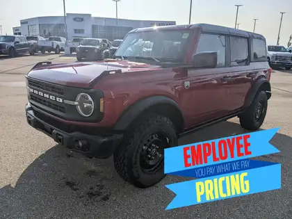 Red 2026 Ford Bronco SUV / Crossover Four-Wheel Drive 7-Speed Manual