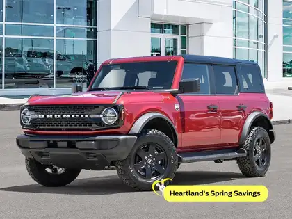 Red 2026 Ford Bronco Big Bend 4-Door 4WD SUV / Crossover Four-Wheel Drive 7-Speed Manual