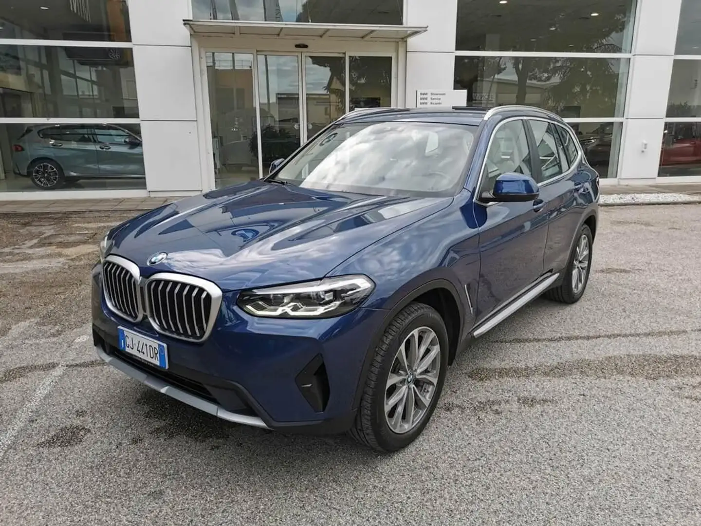BMW X3 xdrive20d mhev 48V auto Blu/Azzurro - 2