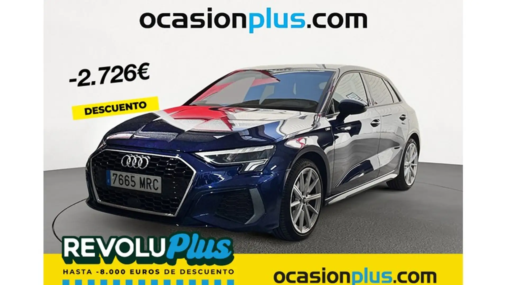 Audi A3 Sportback 30 TFSI S line S tronic Azul - 1