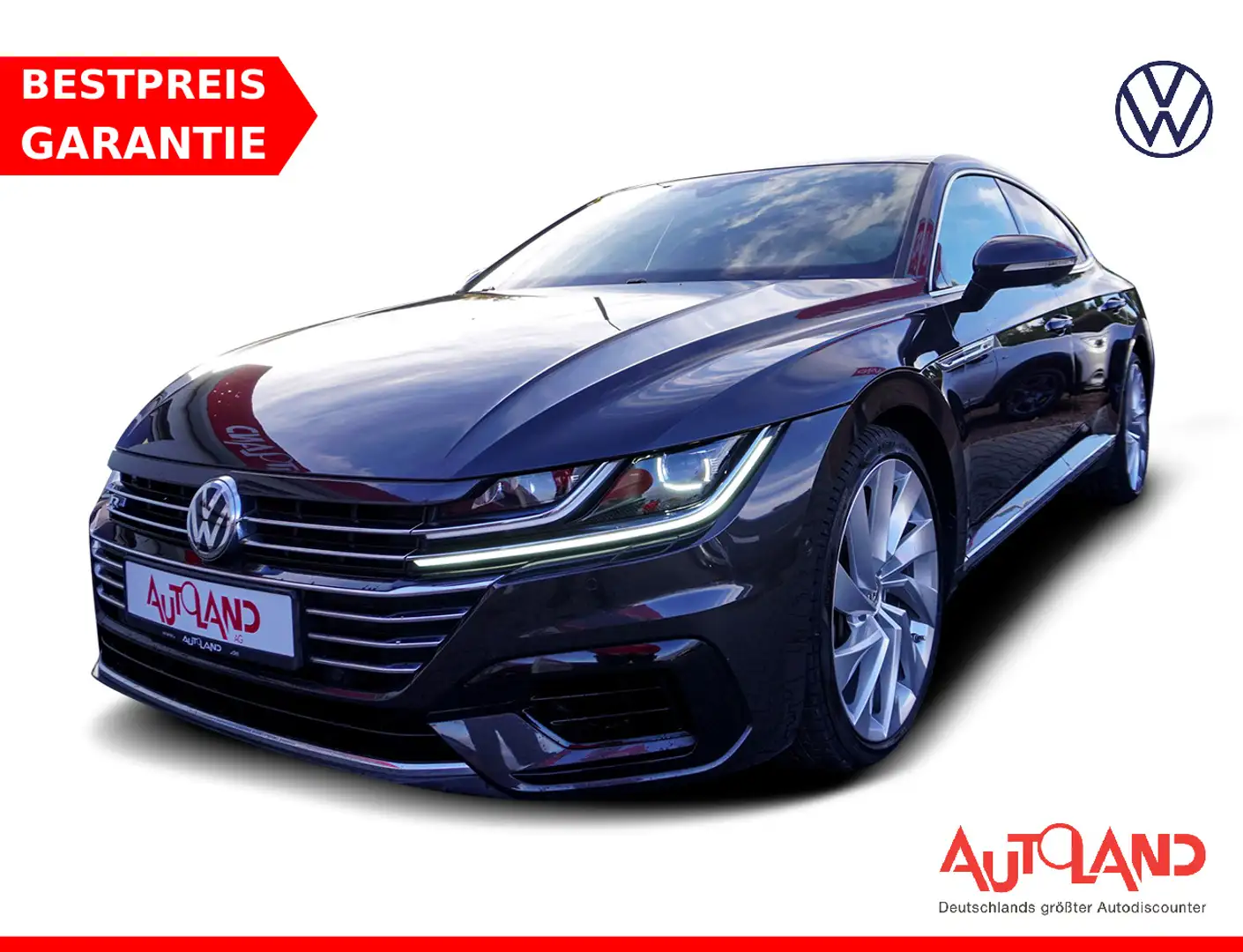 Volkswagen Arteon 2.0 TSI R-Line 4Motion LED Navi Klimaaut Grau - 1