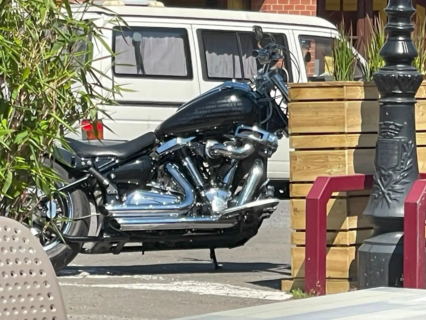 Yamaha XV 1600 Unique!!! peinture, échappement et accessoires Zwart - 1
