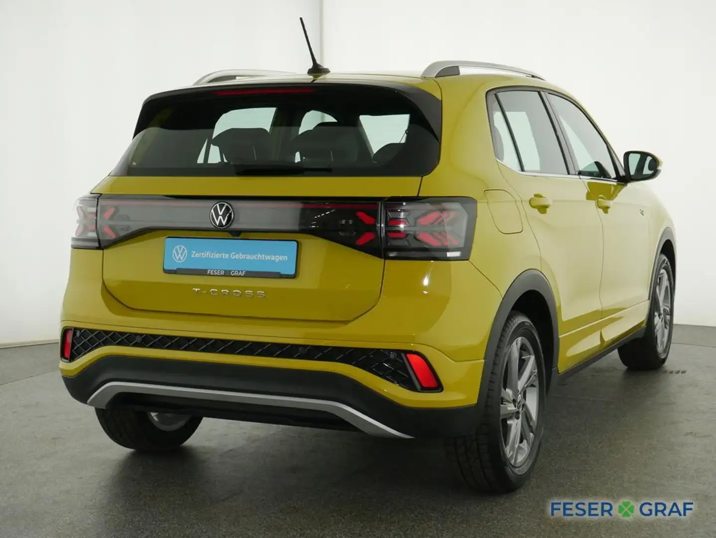 Volkswagen T-Cross R-Line 1.0 Navi Matrix Gelb - 2