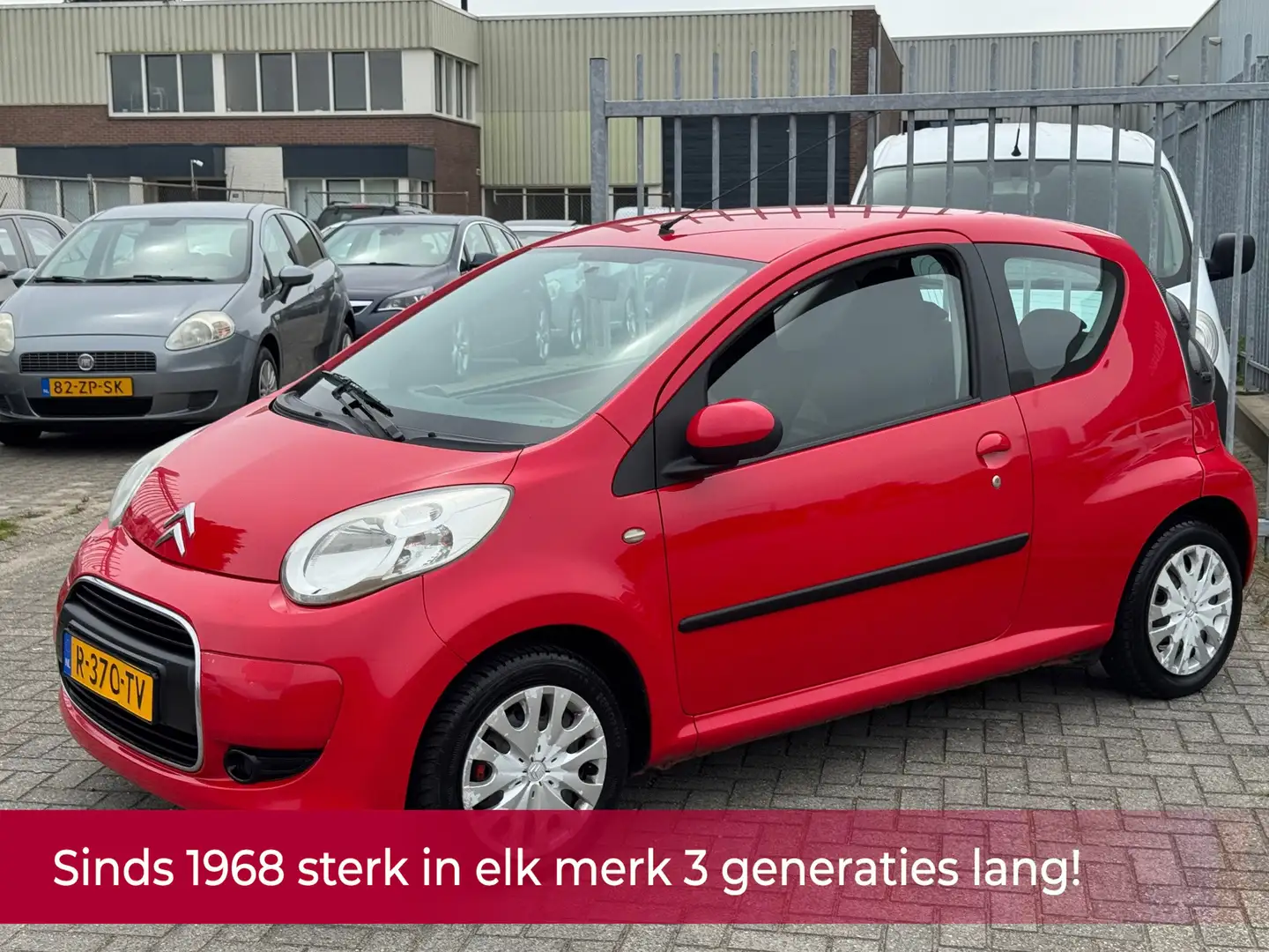 Citroen C1 1.0-12V Ambiance TOPSTAAT! Elek pakket l AUX l Cen Rouge - 1