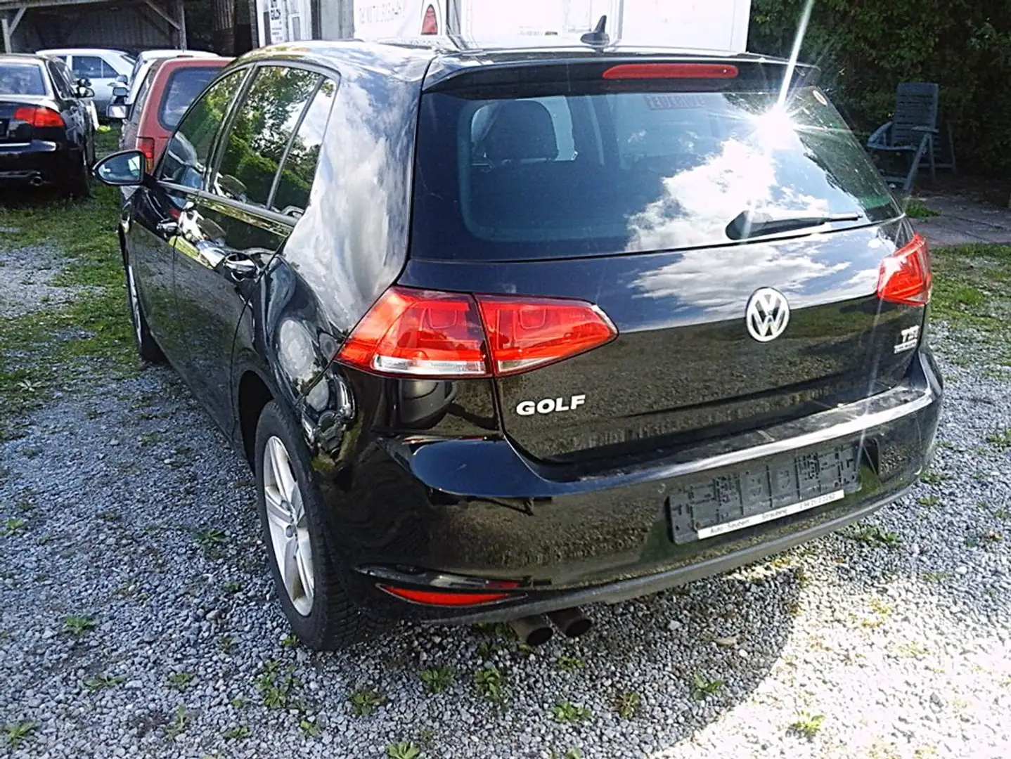 Volkswagen Golf 7 Comfortline/ NAVI+T-Leder+Xenon/5 tg/Top/TUV neu Noir - 2