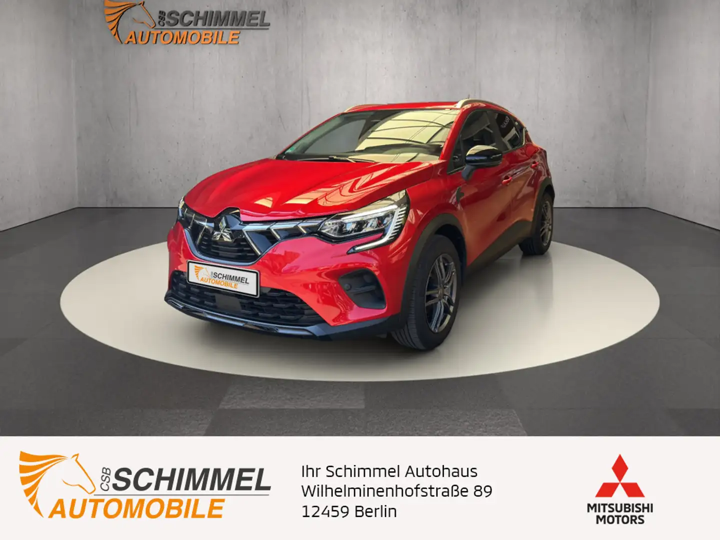 Mitsubishi ASX Mildhybrid 1,3 l Turbo-Benziner 6MT PLUS Rot - 1