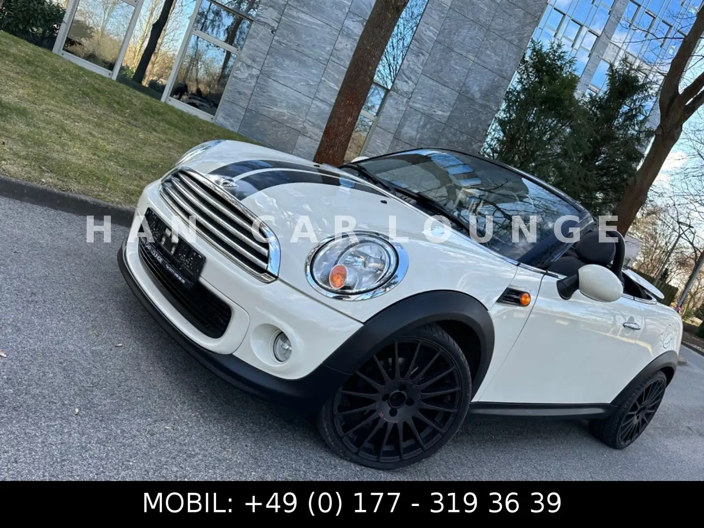 MINI Cooper Roadster 1.6*LEDER*ALUFELGEN*SHZ*KLIMA Wit - 1