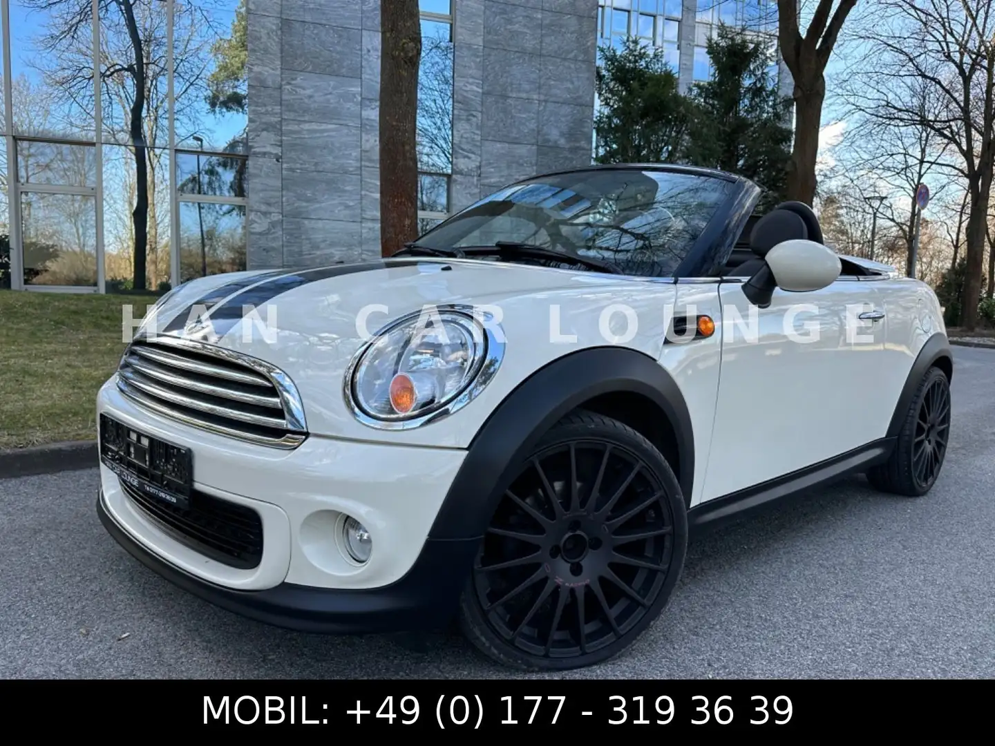 MINI Cooper Roadster 1.6*LEDER*ALUFELGEN*SHZ*KLIMA Wit - 2