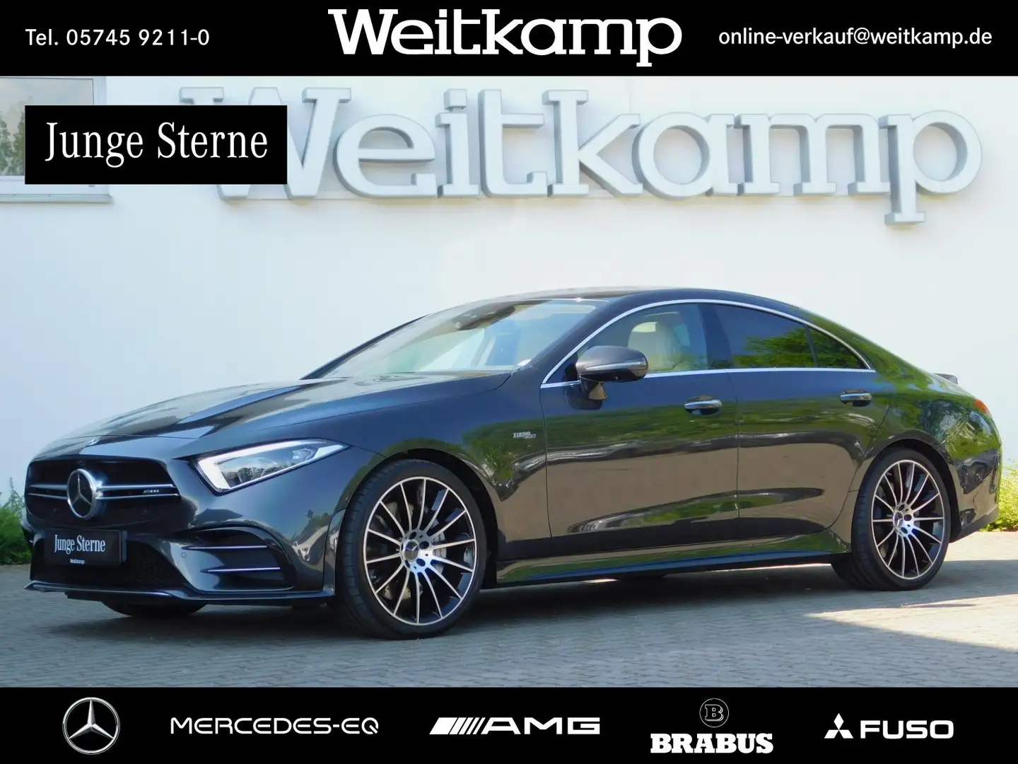 Mercedes-Benz CLS 53 AMG AMG CLS 53 4M+ Memory+Keyless+Perf.Abgas+Head-Up Grey - 1