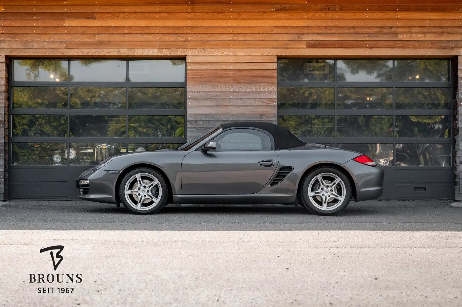 Porsche Boxster 2.9 PDK | 1.Hd | Porsche Scheckheftgepfl Gris - 2