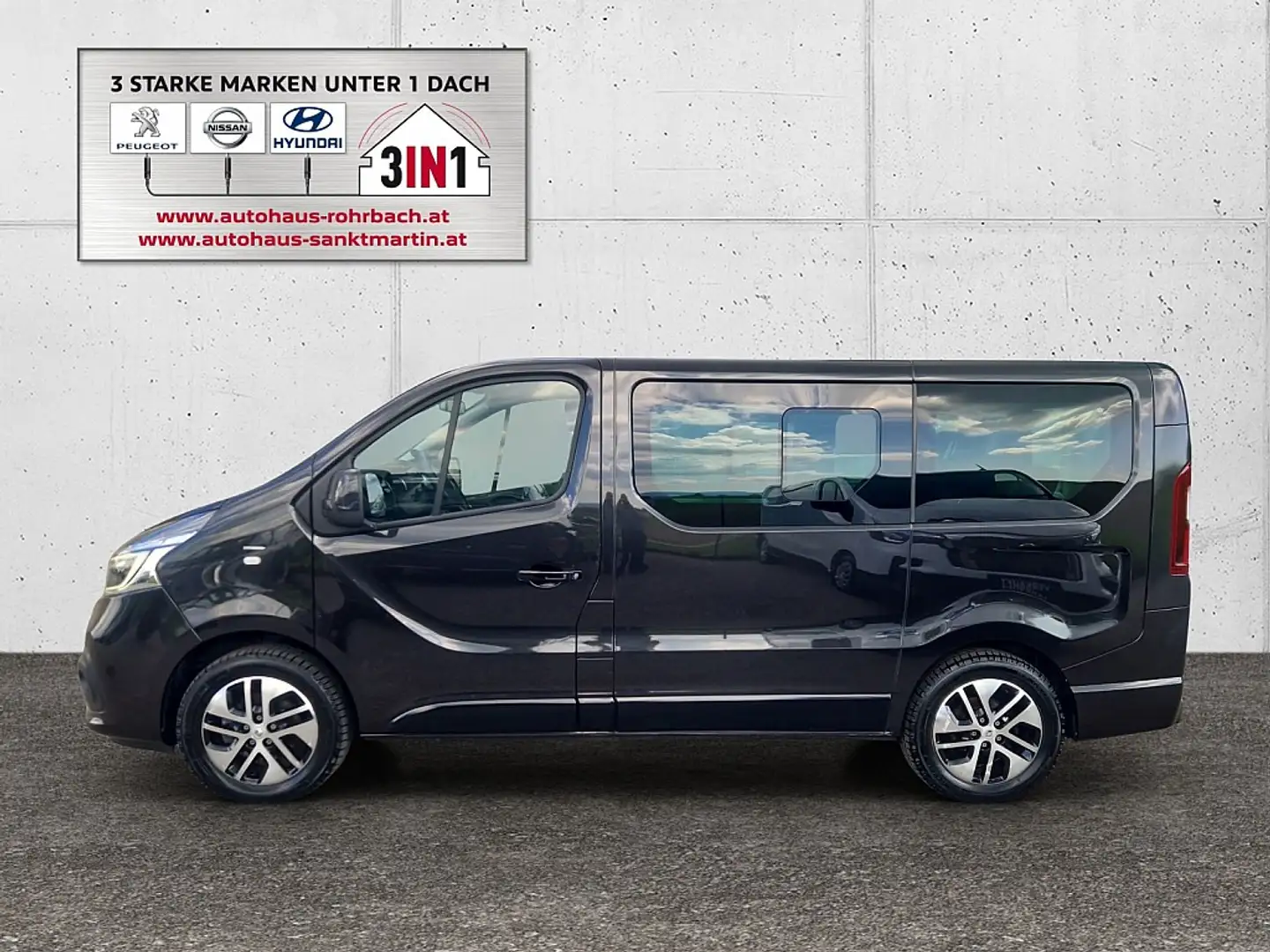Renault Trafic SpaceClass Energy dCi 170 EDC Aut. / Multivan/ ... Schwarz - 2