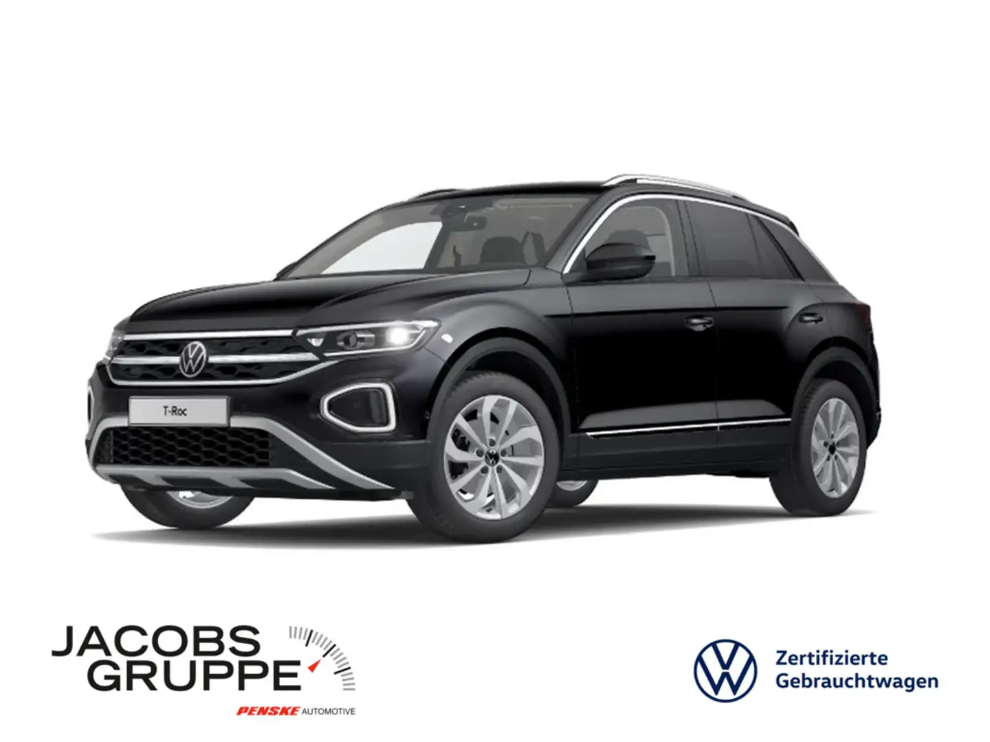Volkswagen T-Roc 1.5 TSI DSG APP*CAM*SHZ*LED Style Schwarz - 1