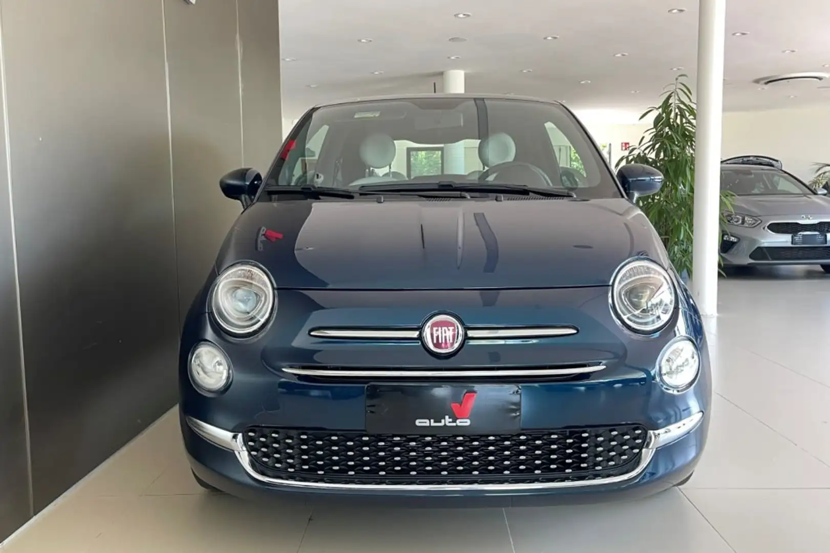 Fiat 500 1.0 Hybrid Dolcevita +TETTO PANORAMA +SENS POST Bleu - 2