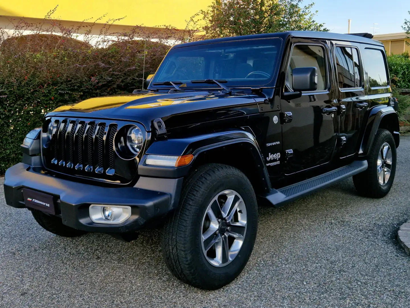 Jeep Wrangler Wrangler Unlimited 2.2 mjt II Sahara autocarro N1 Schwarz - 2