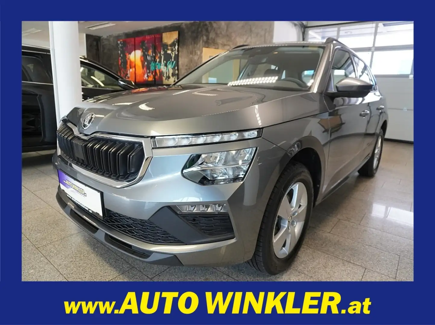 Skoda Kamiq 1,0 TSI Essence Virtual/Winterpaket/LED Grau - 1