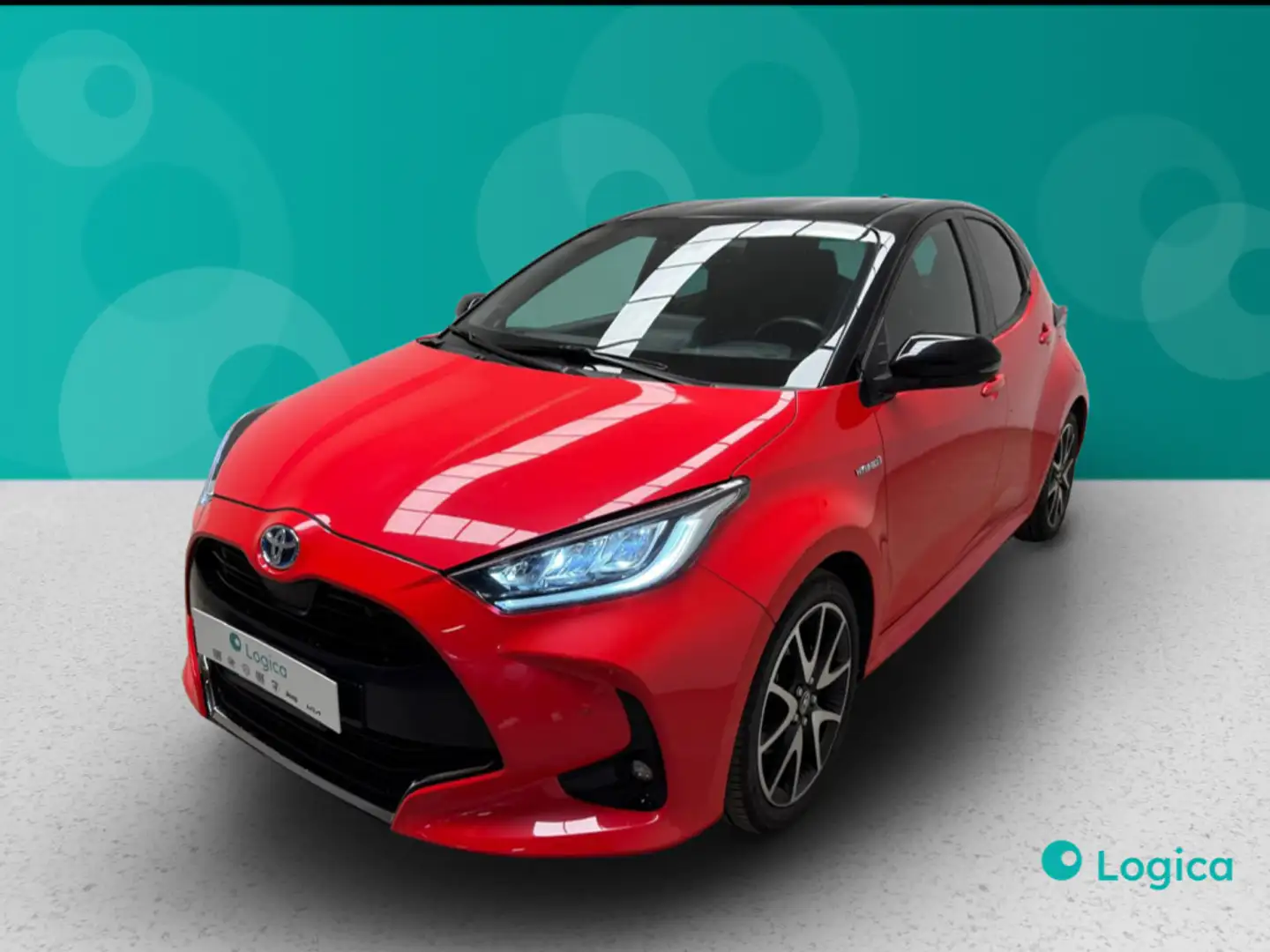 Toyota Yaris 1.5 Hybrid Premiere Красный - 1