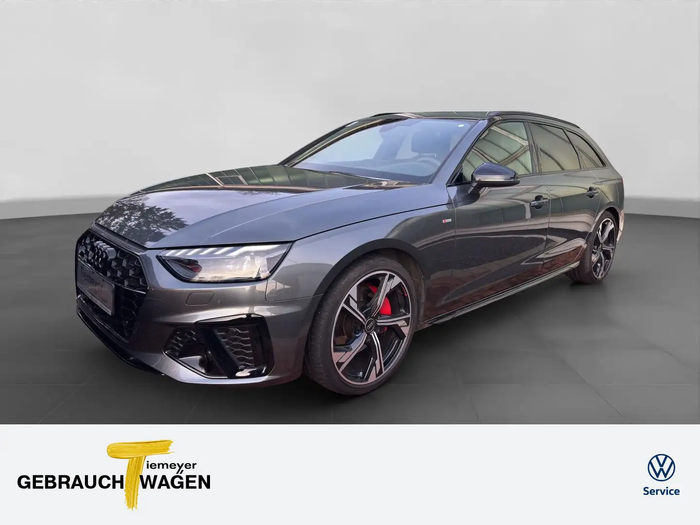 Audi A4 40 TFSI Q 2x S LINE MATRIX AHK LM19 Grau - 1